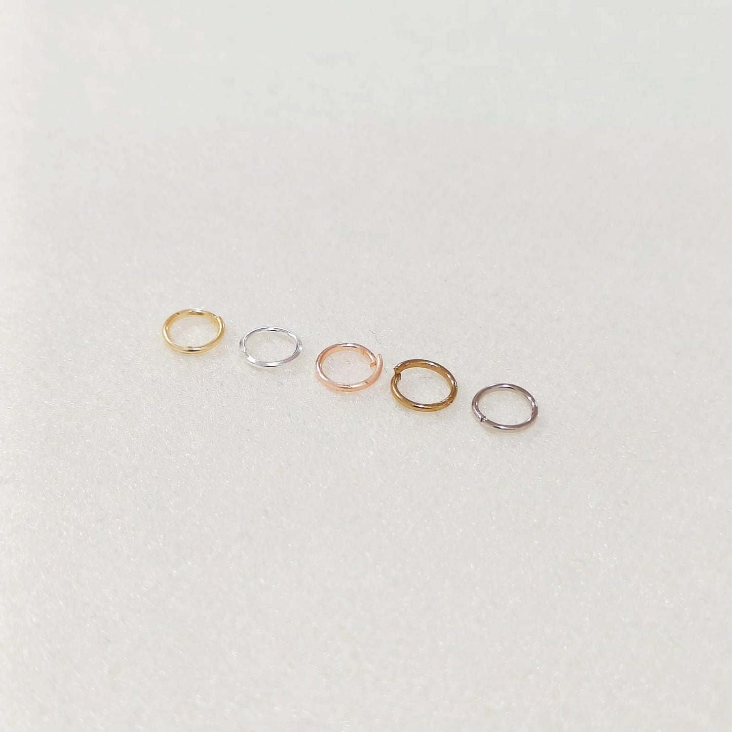 Metal Jump Rings (Regular Thickness)