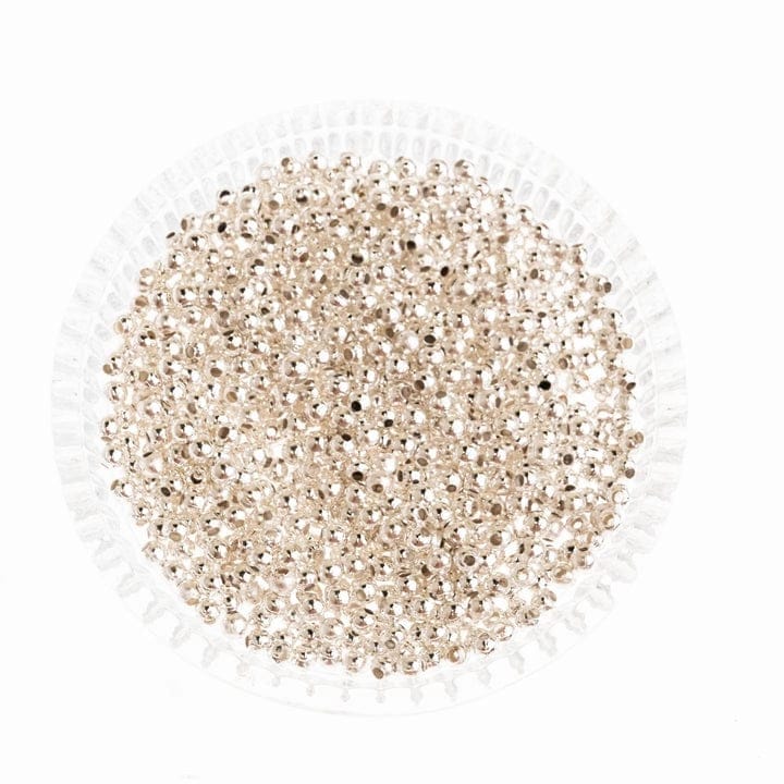 Round Metal Spacer Beads