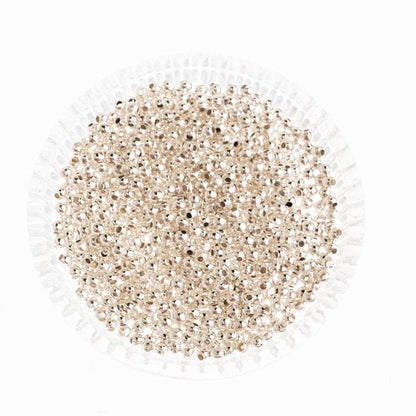 Round Metal Spacer Beads