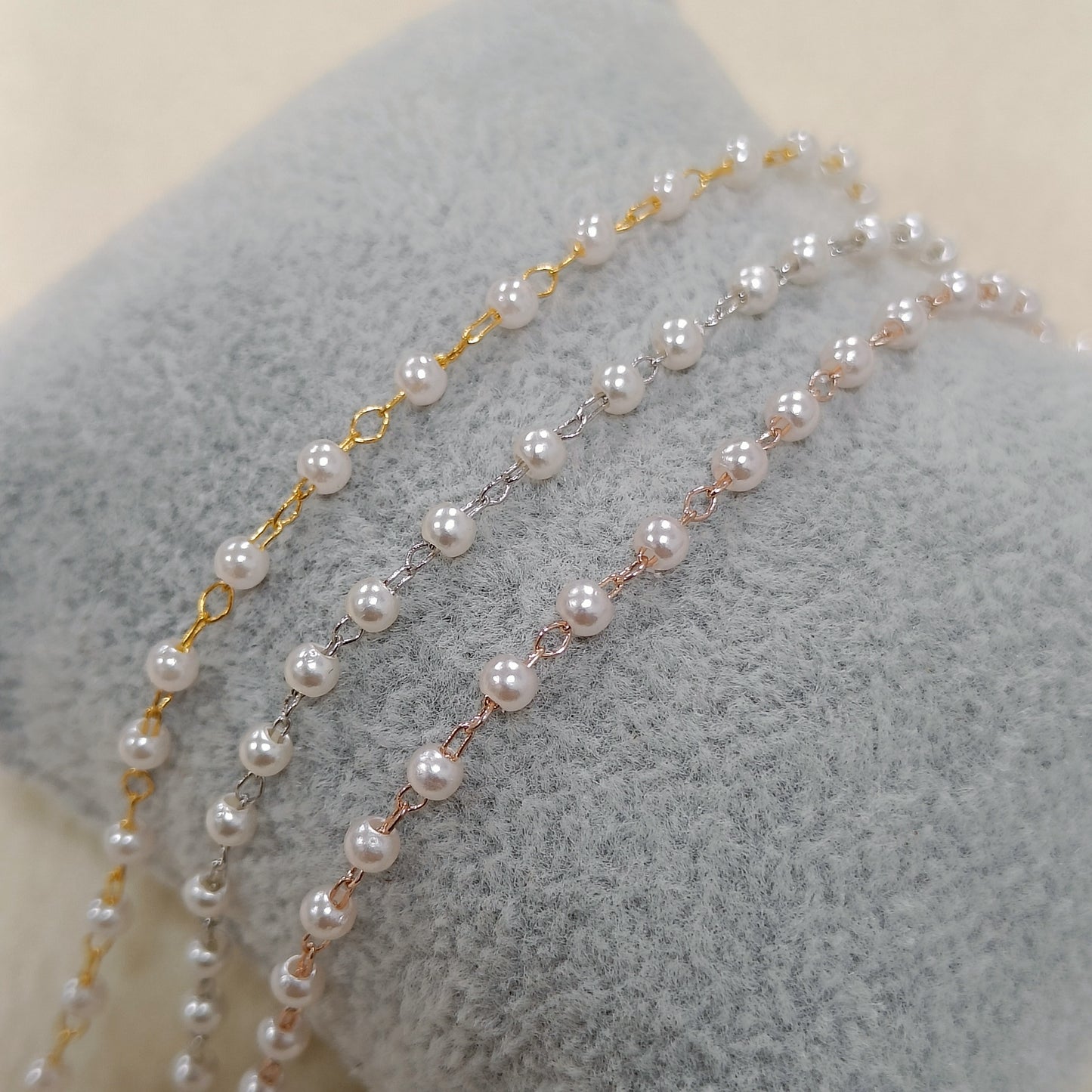 Pearl Knotting Chain Necklace
