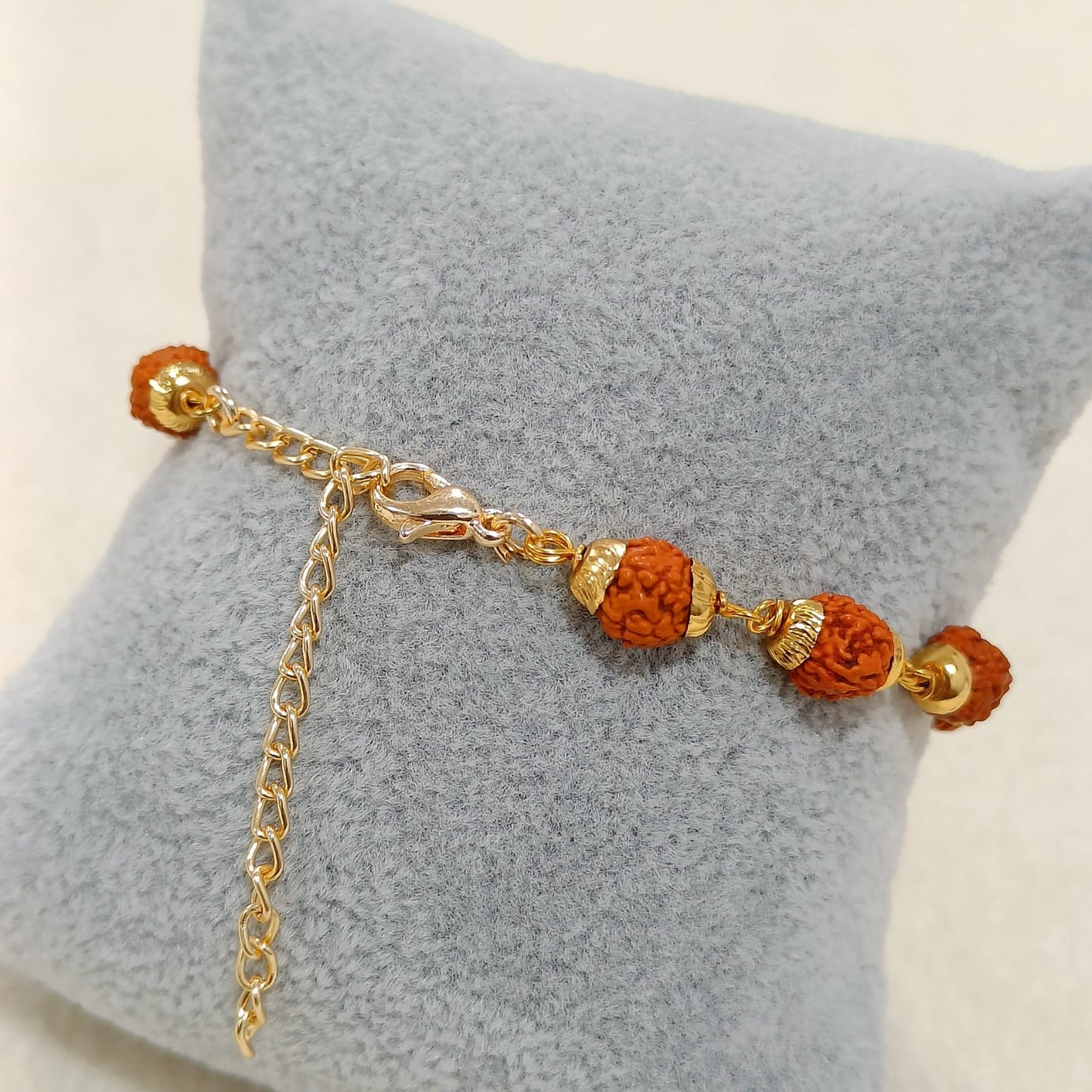Natural Rudraksha Beads Bracelet for Women