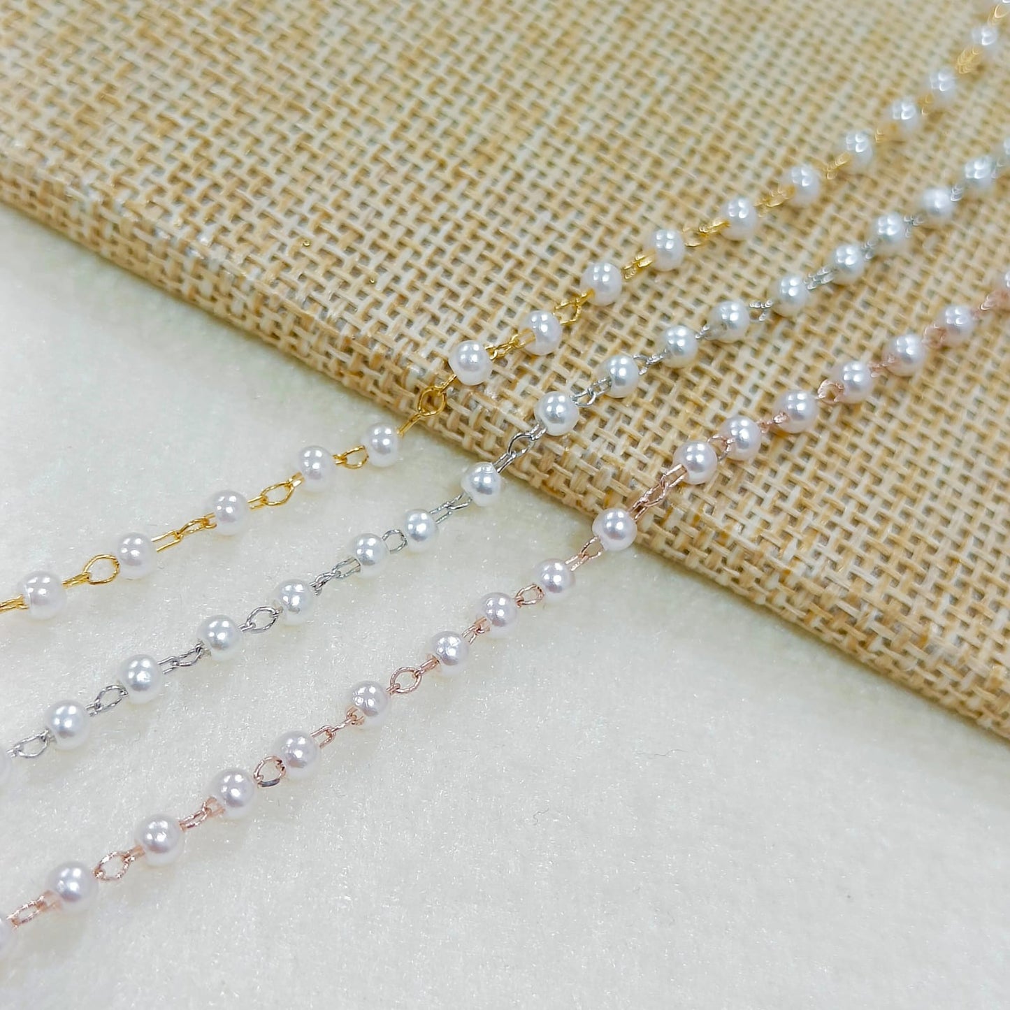 Pearl Knotting Chain